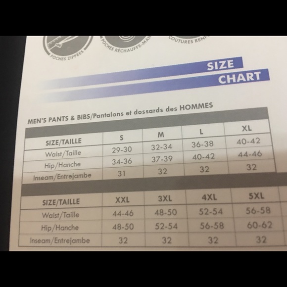 Men's Snow Pants  #43-10 - Picture 4 of 7